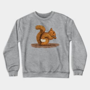 Traces of Nuts Crewneck Sweatshirt